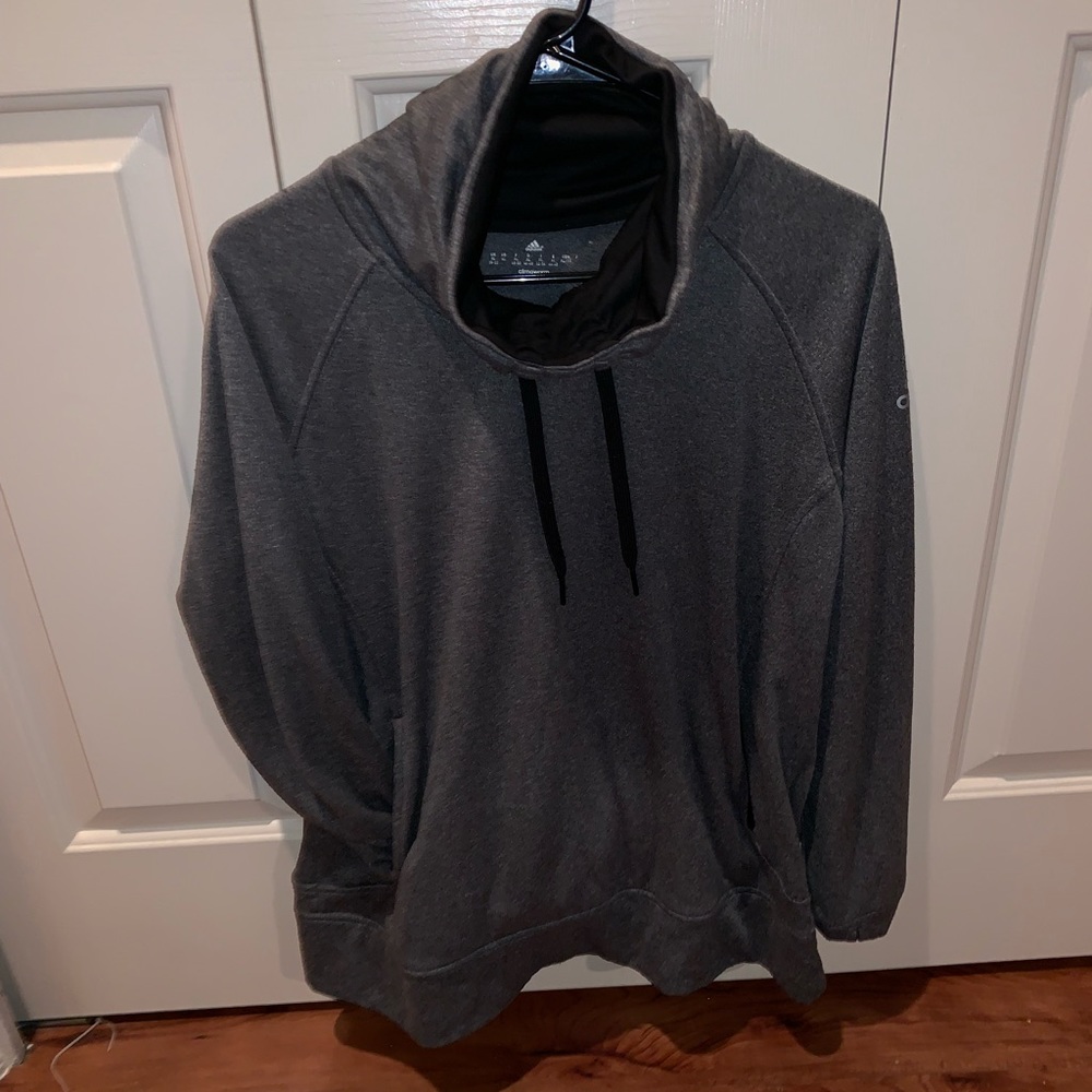 Adidas Pullover with front pocket!